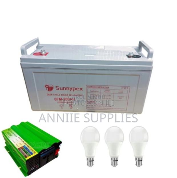 200ah Sunneypex Solar Battery - main view