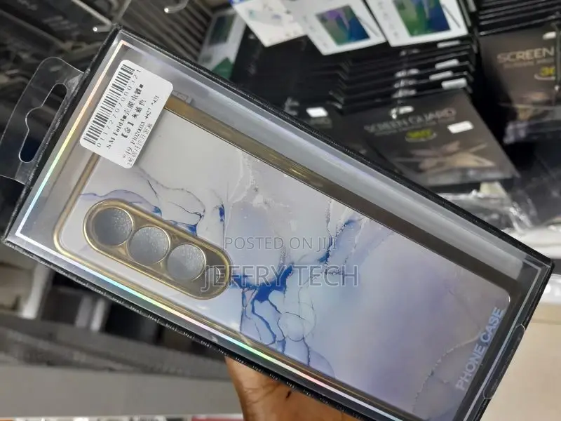 Model 2021 Marble Samsung Galaxy Z Fold 3 Case Cover Slim Co