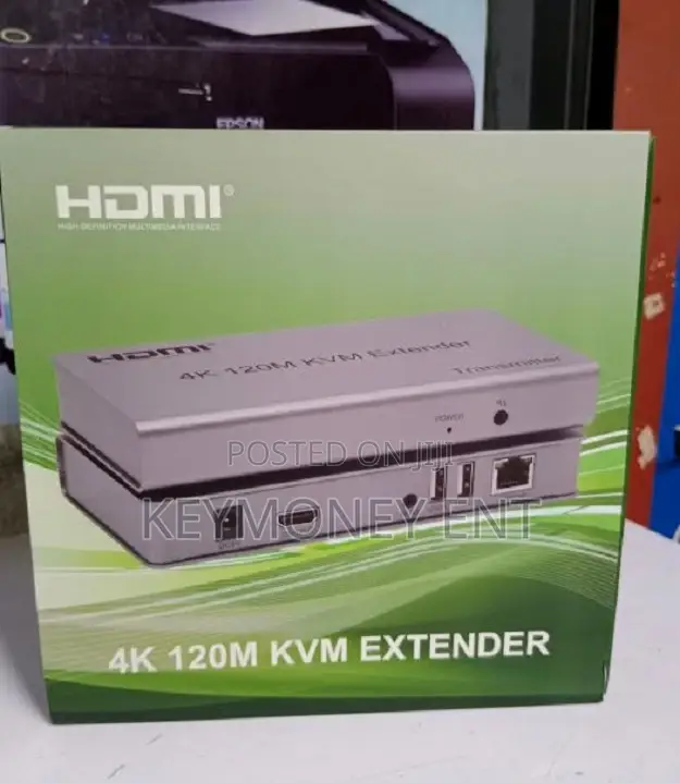 120m KVM Usb Extender, Hdmi Extender Over Cat 6e/5e