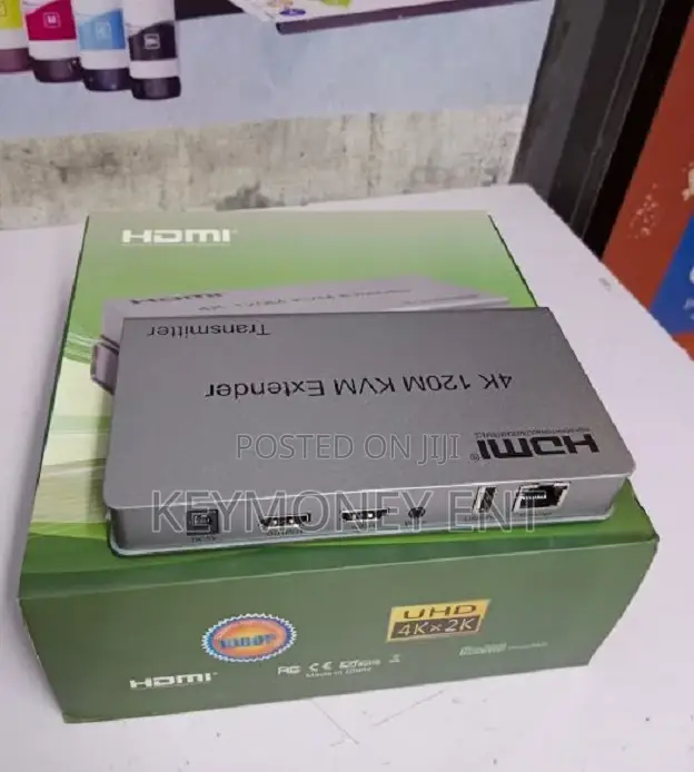 120m Hdmi + Usb KVM Extender Over Cat 6