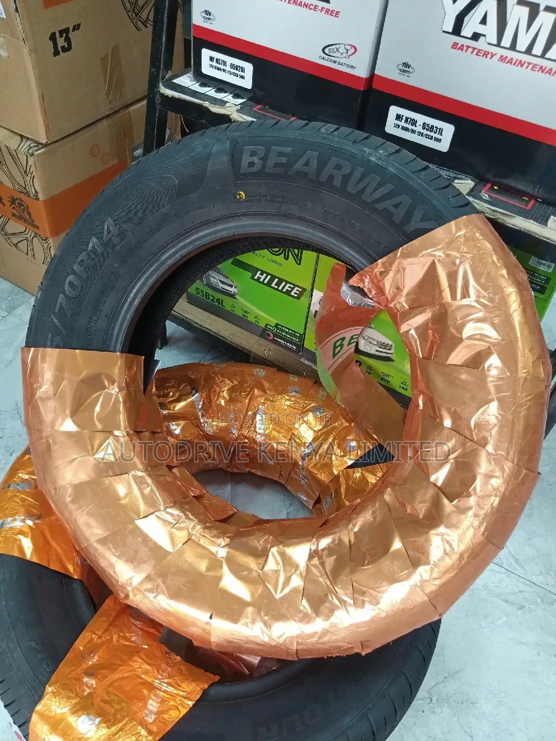 185/70r14 Bearway Tyre
