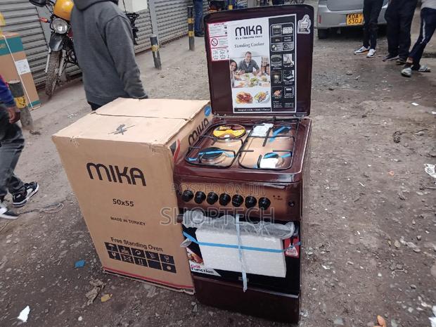 Mika 3G+1E Standing Cooker - main view