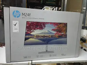 HP M24f 23.8" FHD Monitor, Black Color, Connectivity : VGA,