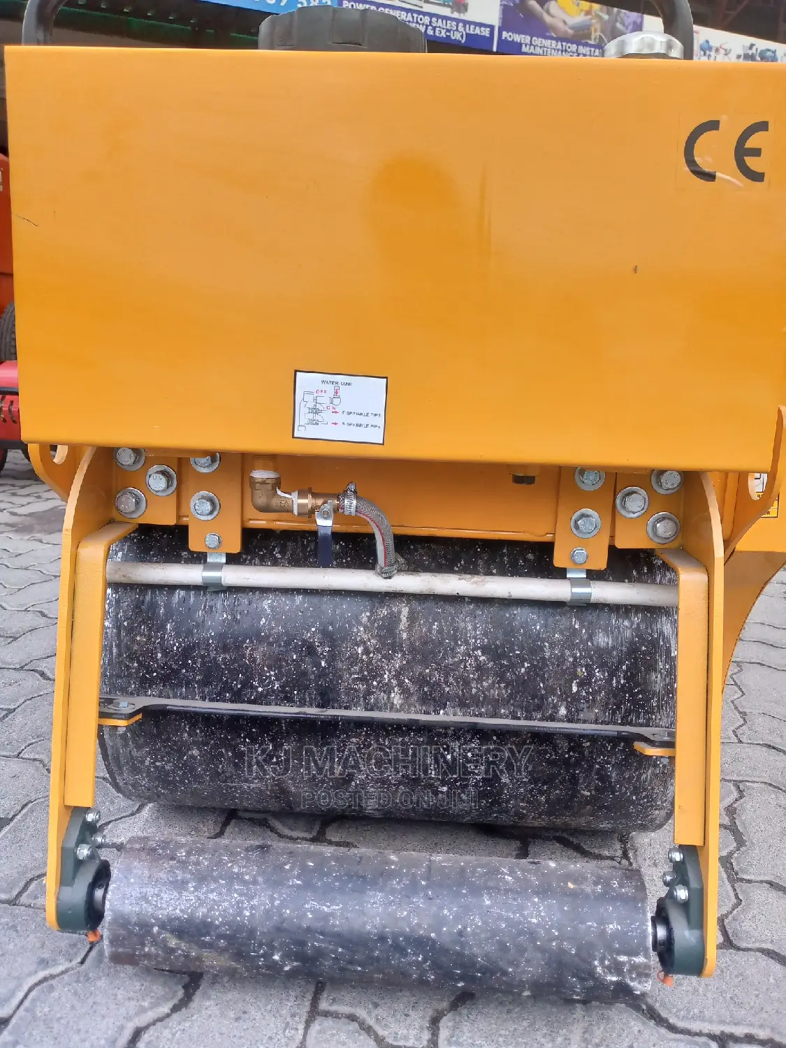 Single Vibratory Roller Drum -1.5 Tonnes