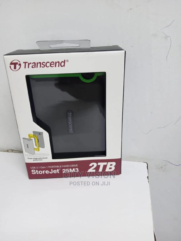 2TB External Transcend Hardisk^° - main view