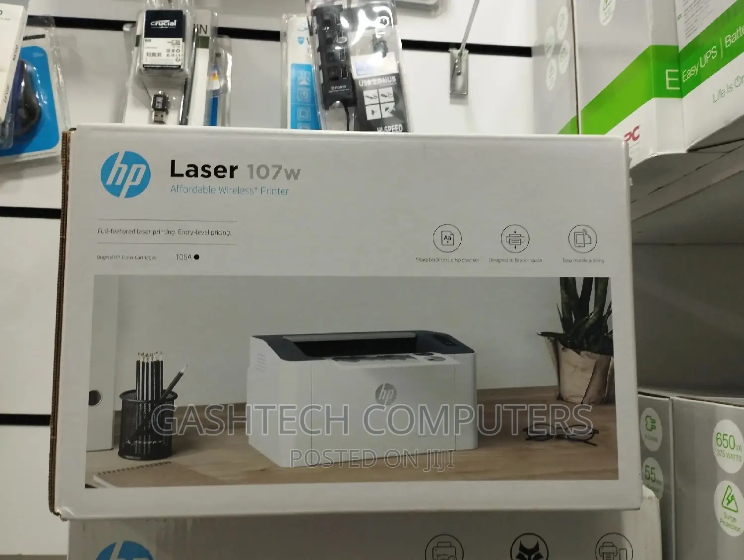Hp 107w Laserjet Printer Wireless
