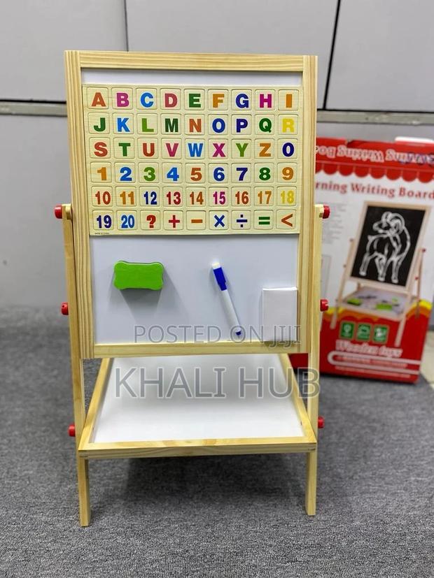 2 in 1 Kids Black and Whiteboard,