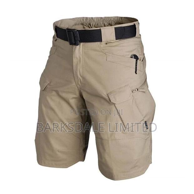 Tactical Cargo Waterproof Shorts Combat Hiking - thumbnail 2