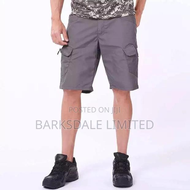 Tactical Cargo Waterproof Shorts Combat Hiking - thumbnail 3