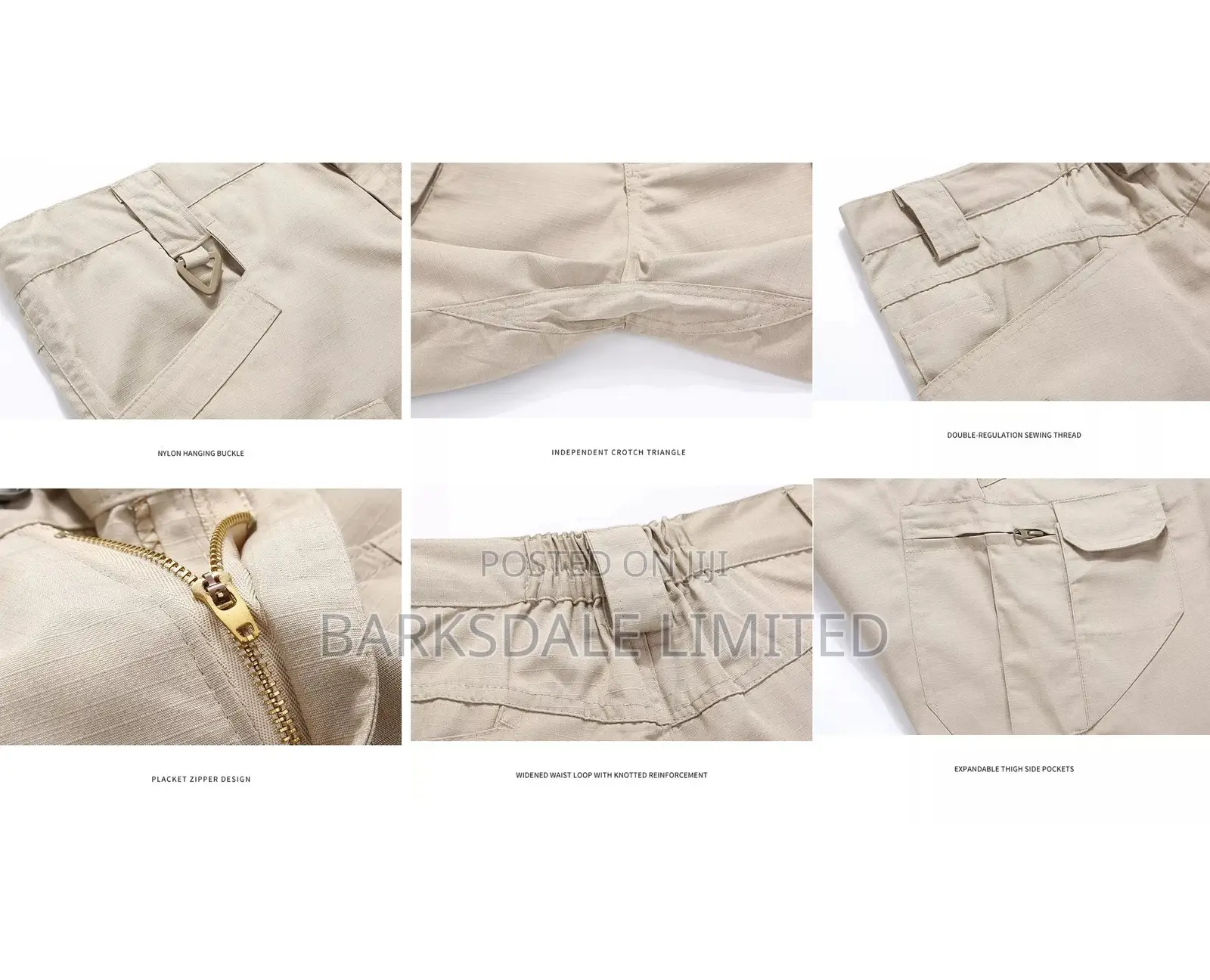 Tactical Cargo Waterproof Shorts Combat Hiking