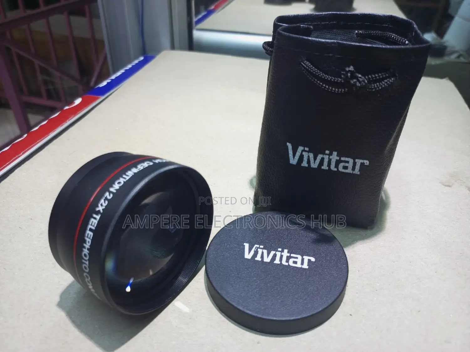 2.2x Telephoto Lens - 55mm for Canon, Nikon, Sony