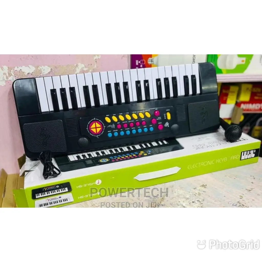 "Keyboard Kids 37 Key Electronic Digital Piano + Microphone
