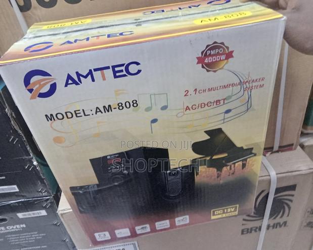 Amtec AM-808 Sub-Woofer System 2.1CH BT/FM