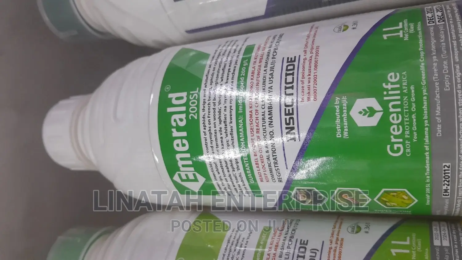 Emerald Pesticide and Insecticide 200sl 1litre