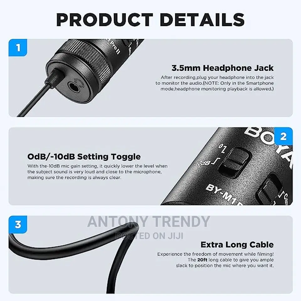 Plug-Play Wireless Lapel Lavalier Auto-Syncs Microphone