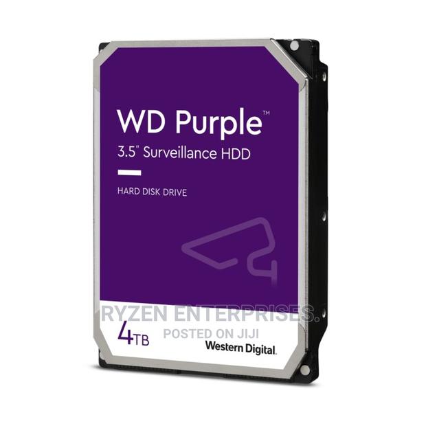 WD 4tb Purple Surveillance - main view