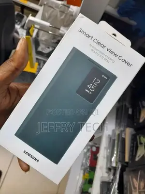 Smart Clear View Cover for Samsung Galaxy S22 Ultra
