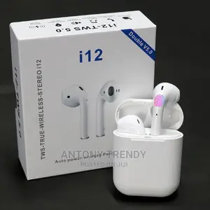 I12 TWS Wireless Bluetooth Earbuds With Charging Case