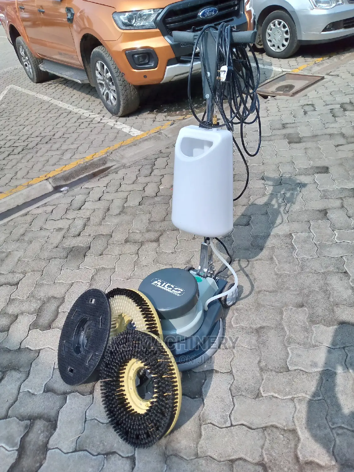Aico Floor Scrubber - 3 Brushes Industrial