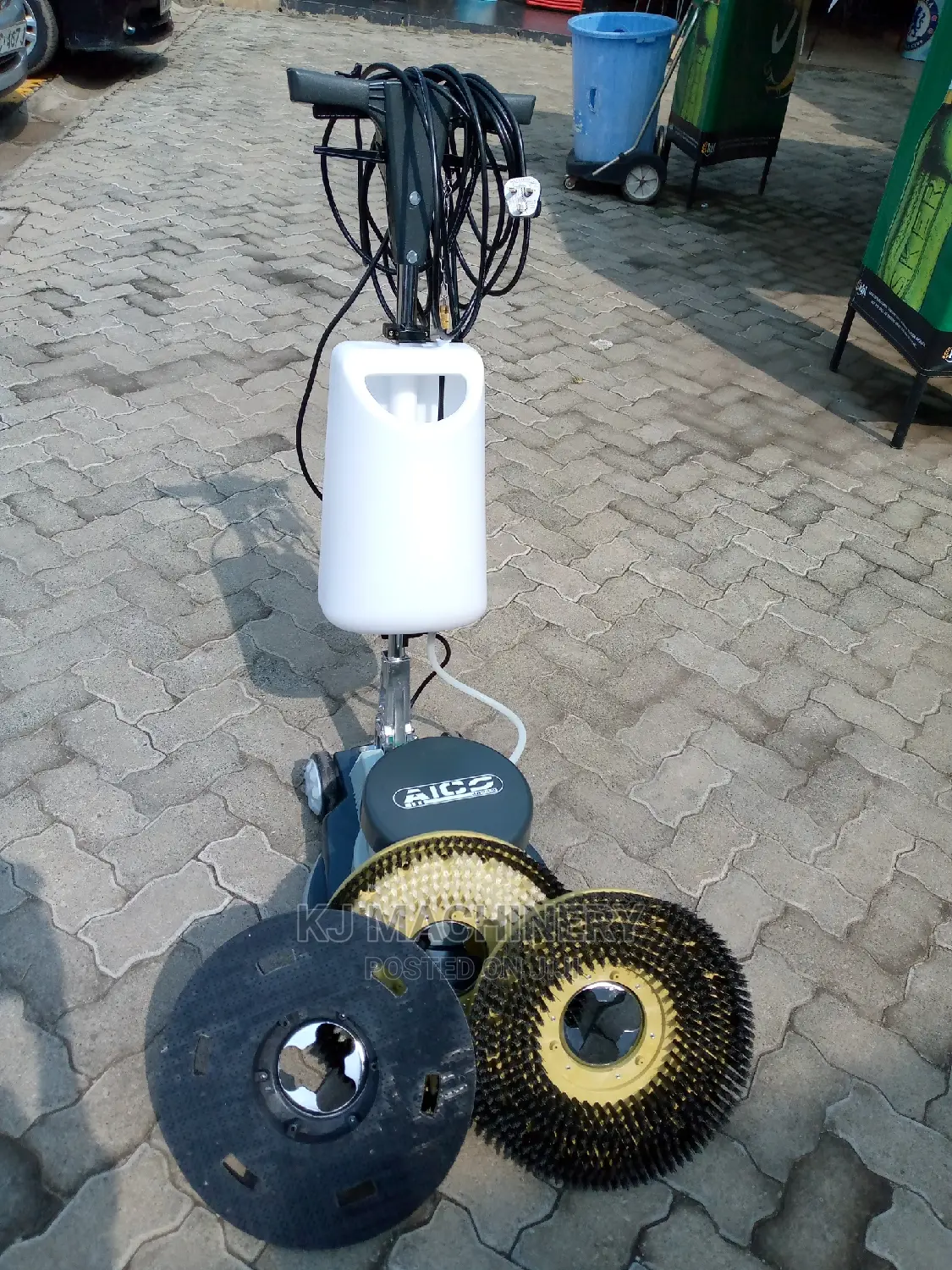 Aico Floor Scrubber - 3 Brushes Industrial