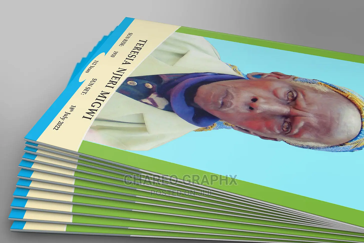 A3 Programme / Eulogy Printing