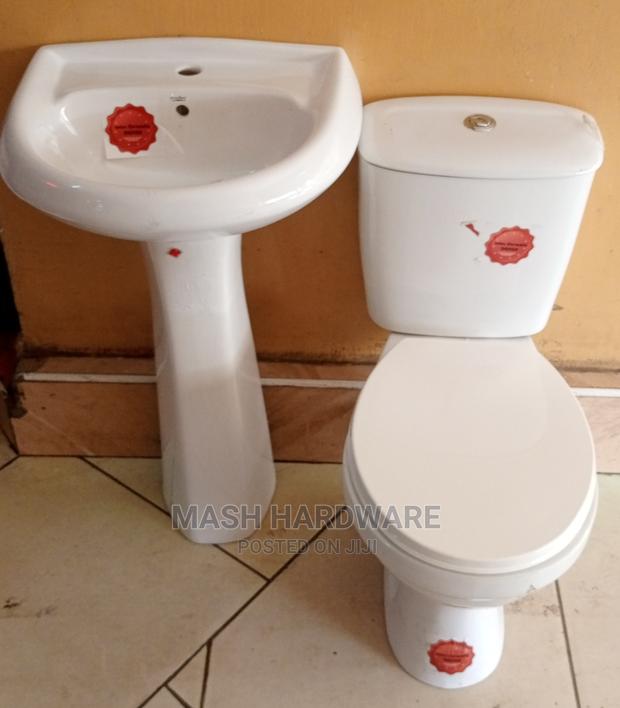 Smart Design Close Couple Toilet Set