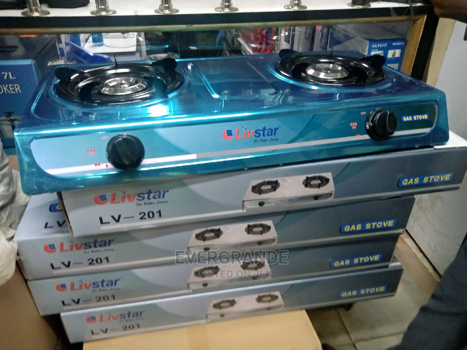 2 Burner Table Top Cooker Liverstar