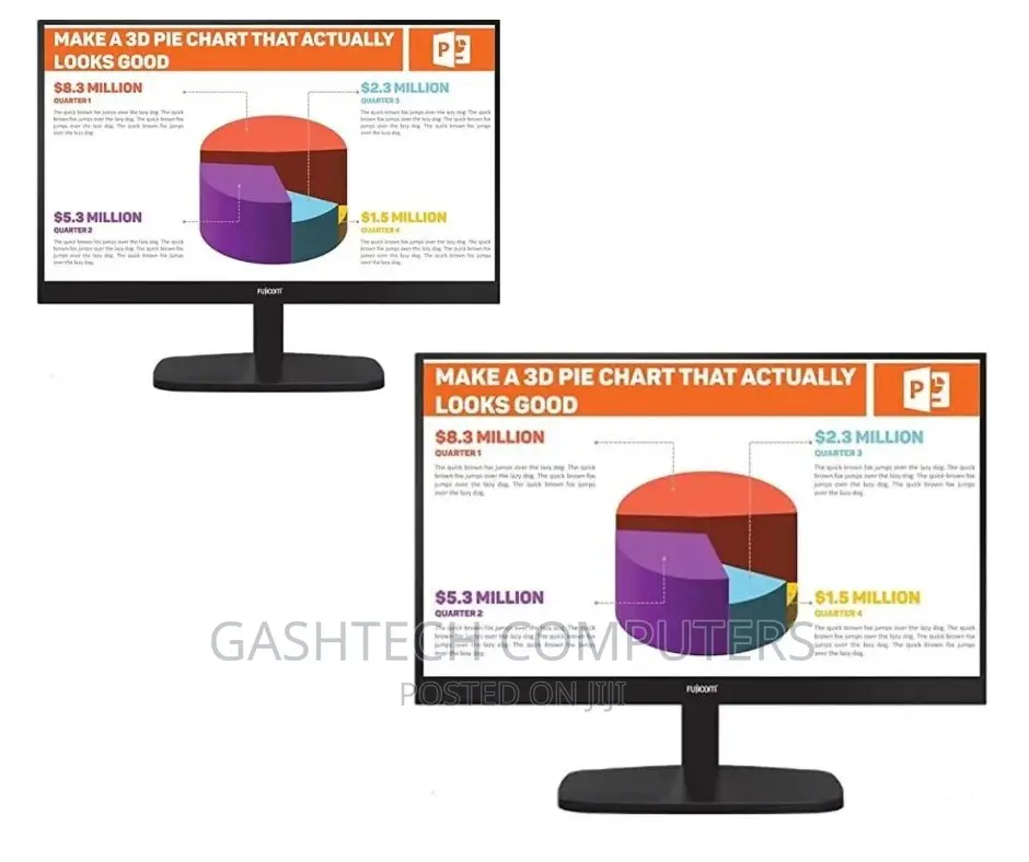 Fujicom 23.8" FHD Ips Frameless LED Monitor 2430hk