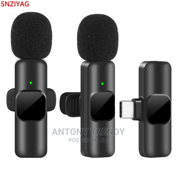 Phone Double Wireless Lavalier Microphone - main view