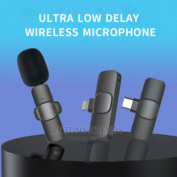  Wireless Microphone Clip Mic, Double Head - main view
