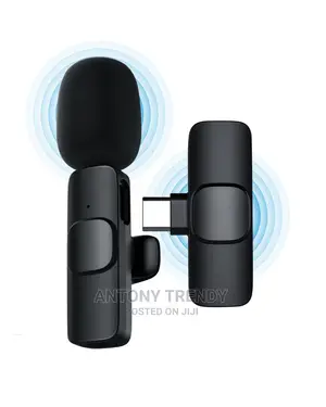 Wireless Lavalier Microphone, TSV 2.4ghz Wireless Lapel Clip