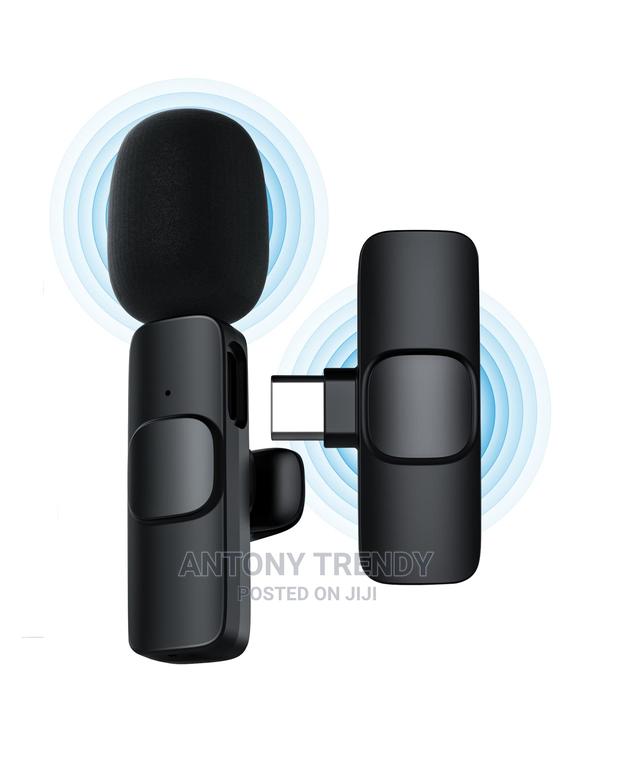 Wireless Lavalier Microphone, TSV 2.4ghz Wireless Lapel Clip - main view