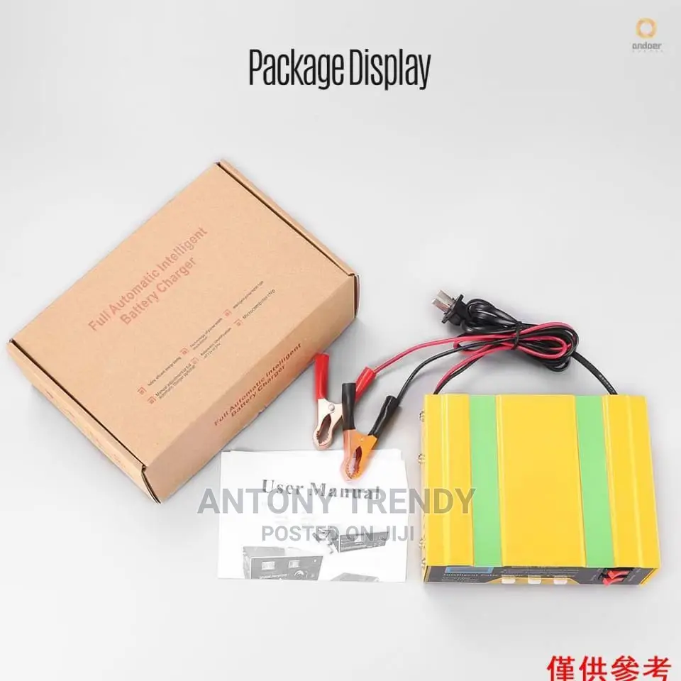 1pc 12v/24v Car Battery Charger Lead-Acid Battery Charger