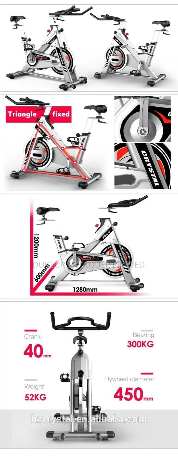 X5 Crystal Commercial Spin Bike - thumbnail 4