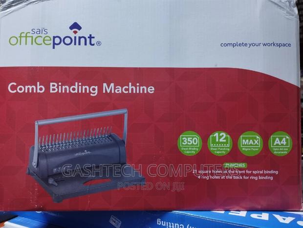 Officepoint Comb Binding Machine - main view