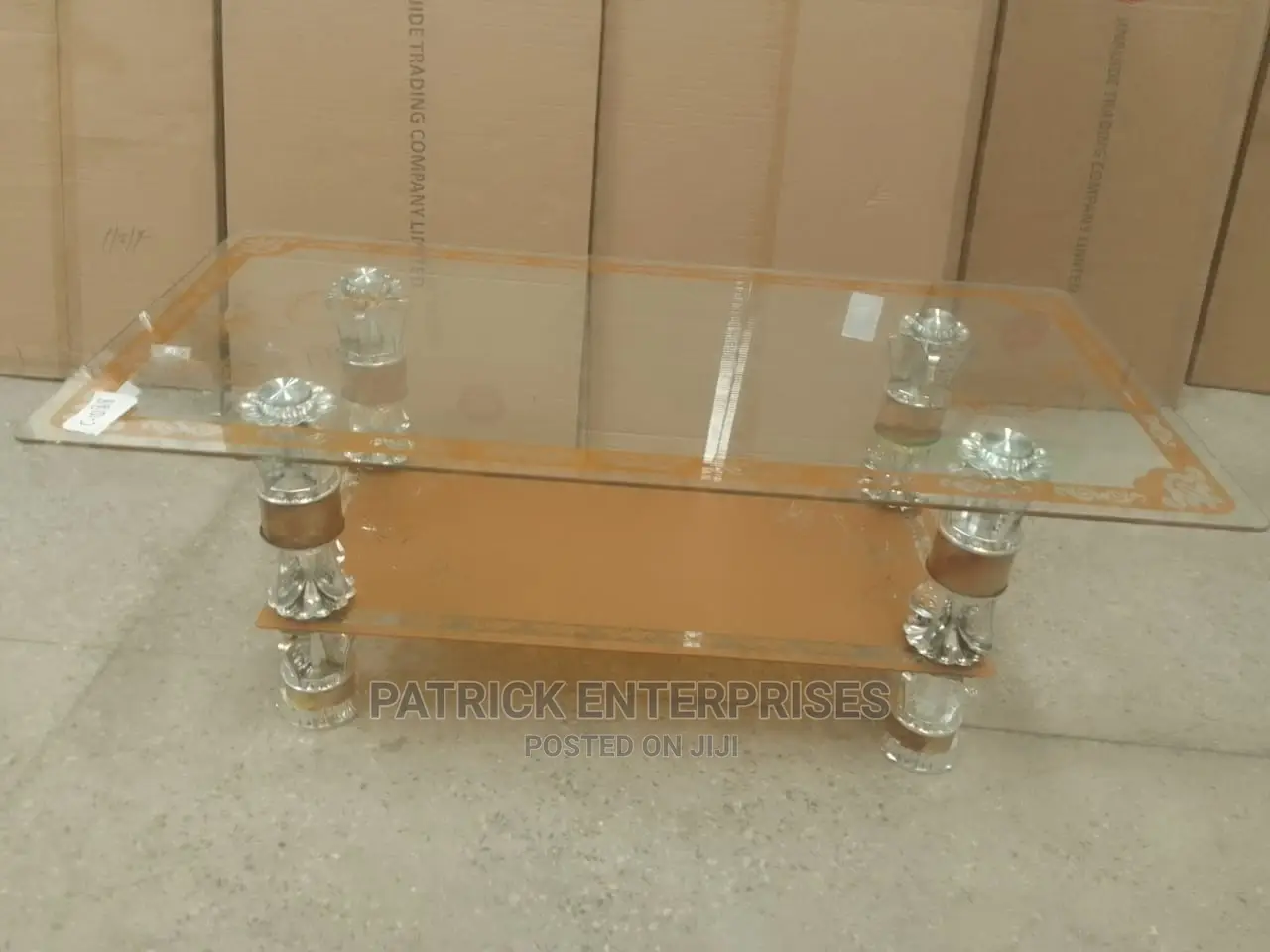 Imported Glass Coffee Table