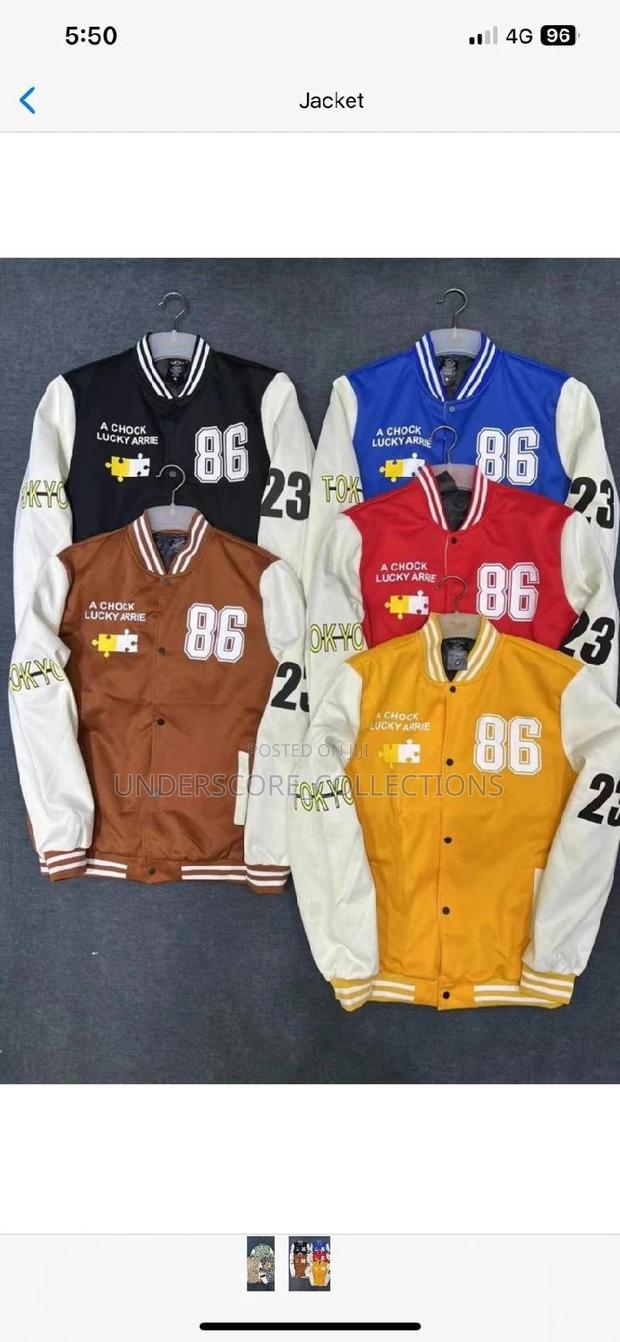 Classy Unisex Collage Jacket - main view