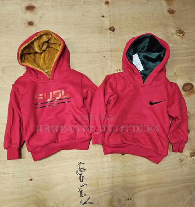 High Quality Kid Hoodies With Inner Fleece