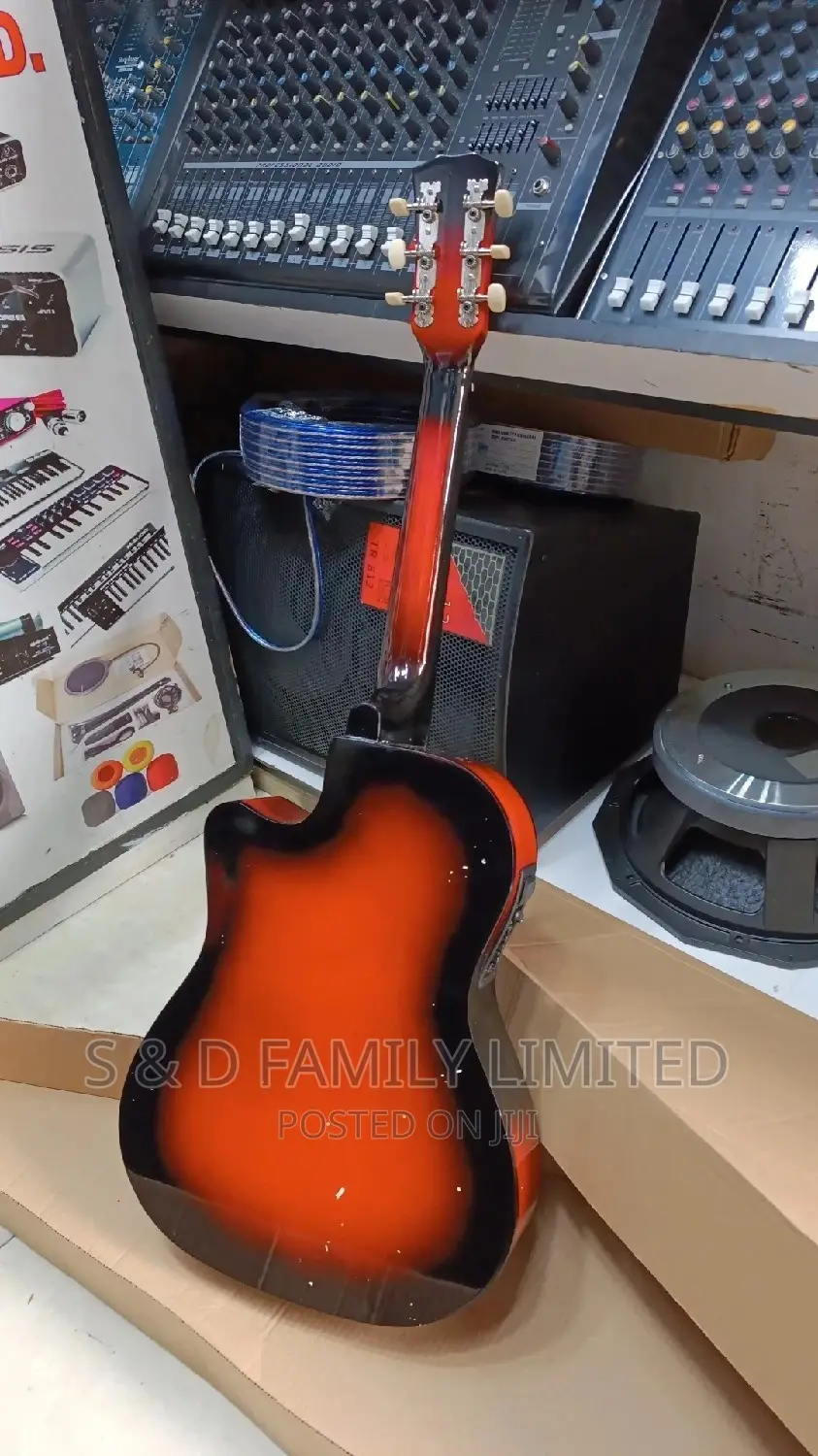 Size 38 Semi Accoustic Guitar
