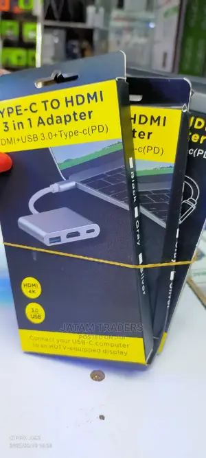 3 in One Type C Hub Adapter