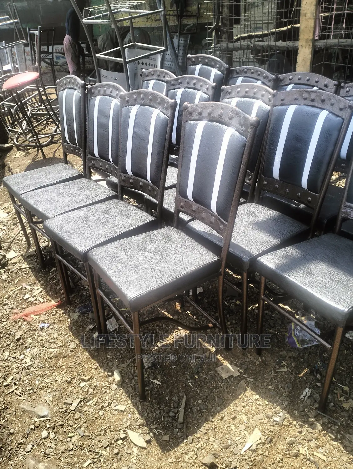 Power Coated Chairs for Restaurant and Hotels