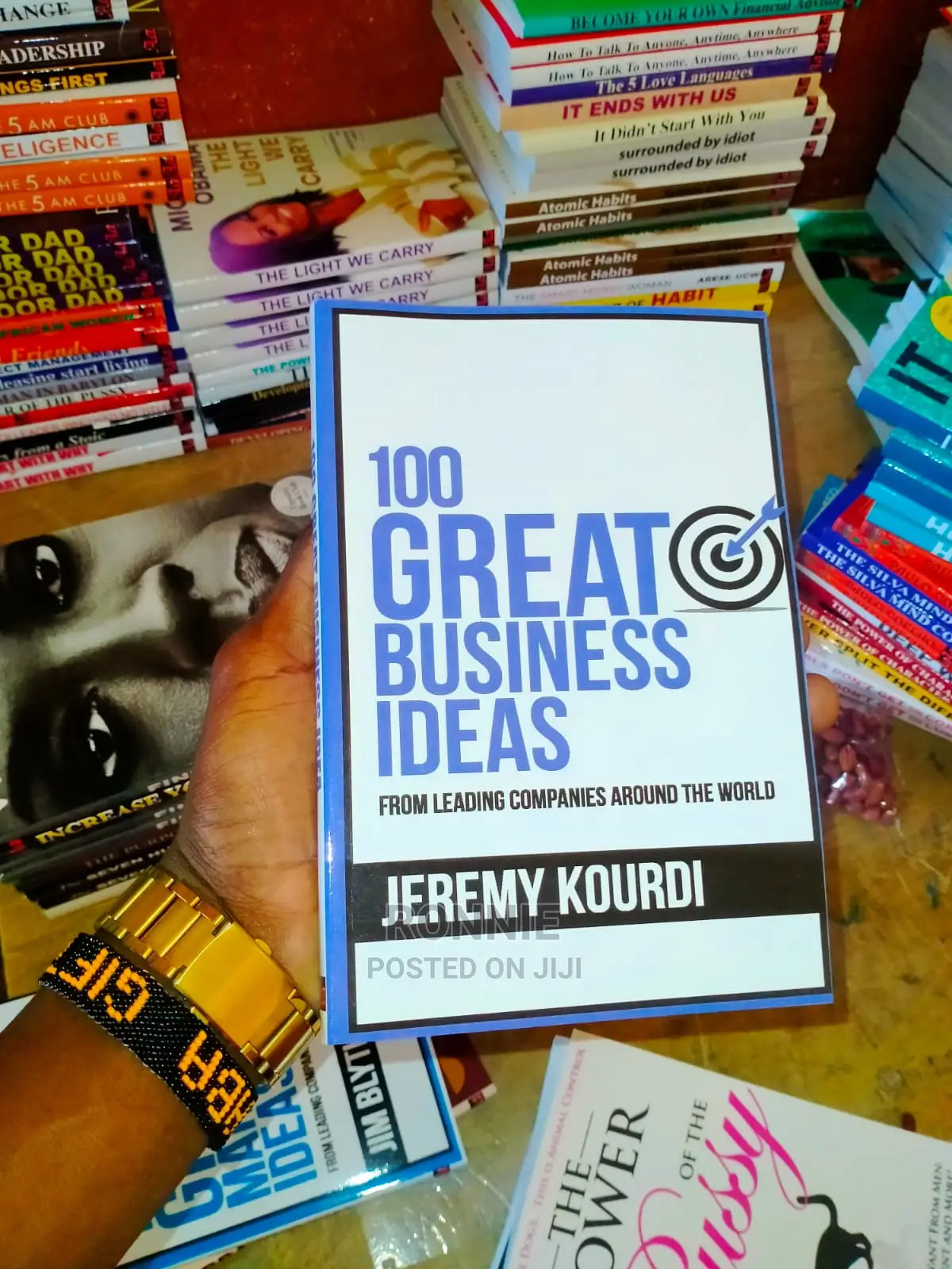 100 Great Business Ideas Book by Jeremy Kourdi