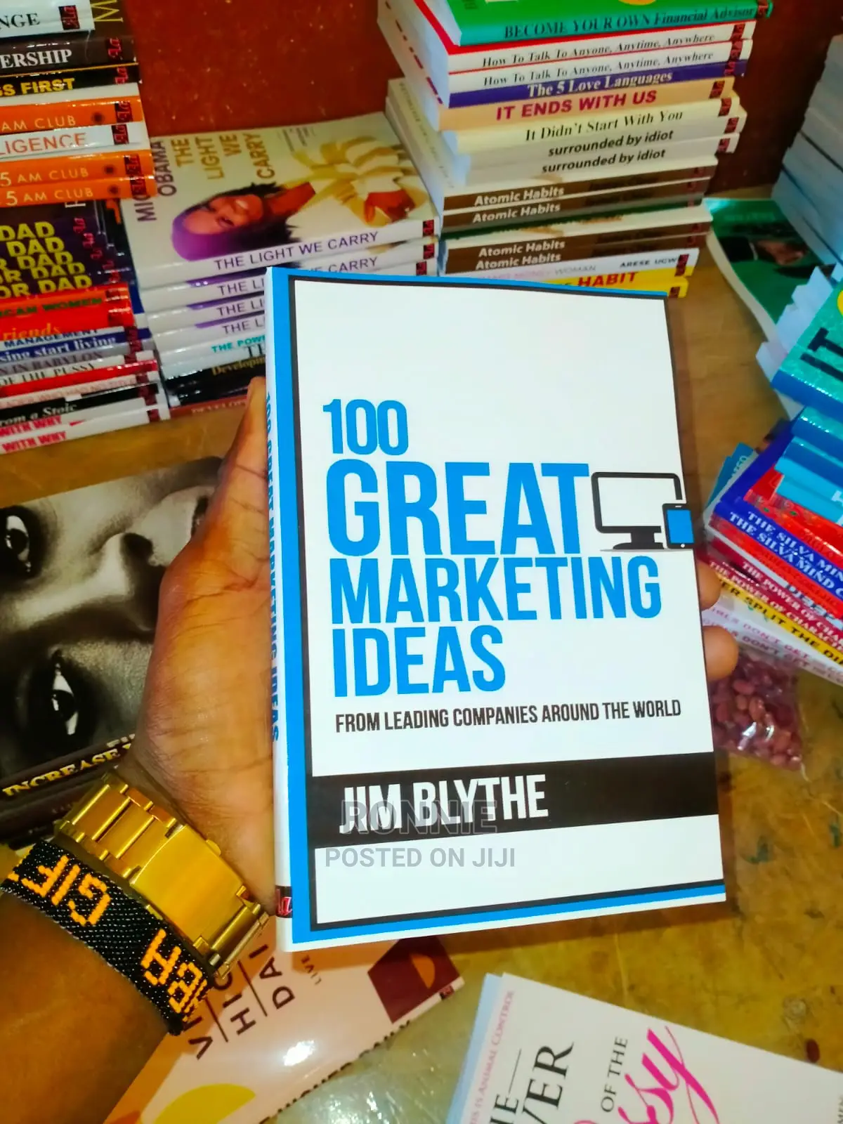 100 Great Marketing Ideas Book by Jim Blythe