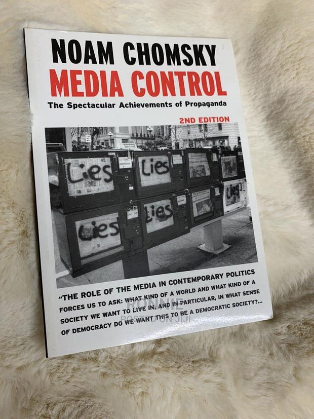 Media Control Book by Noam Chomsky