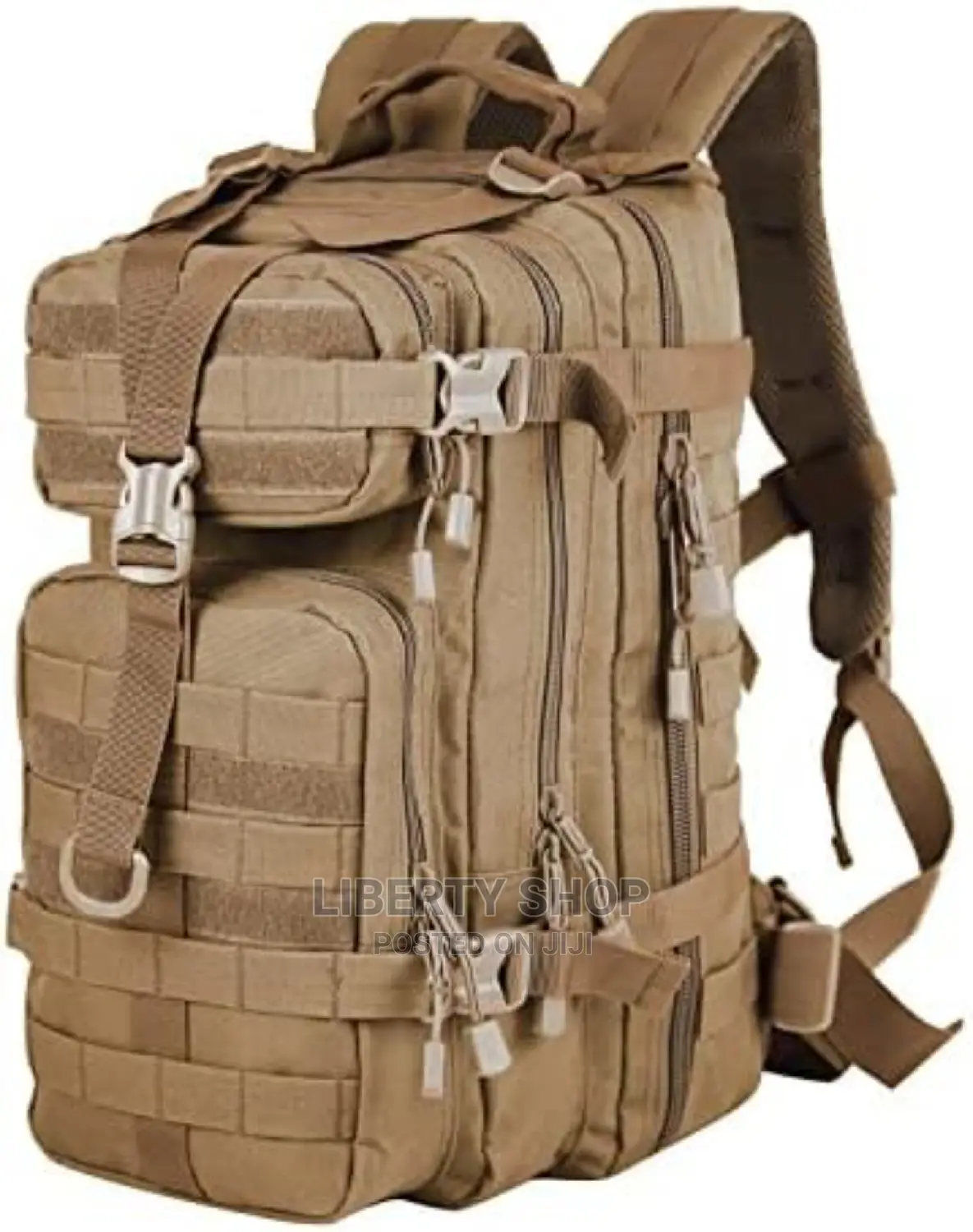 Tactical 30L Backpack Camel Bag
