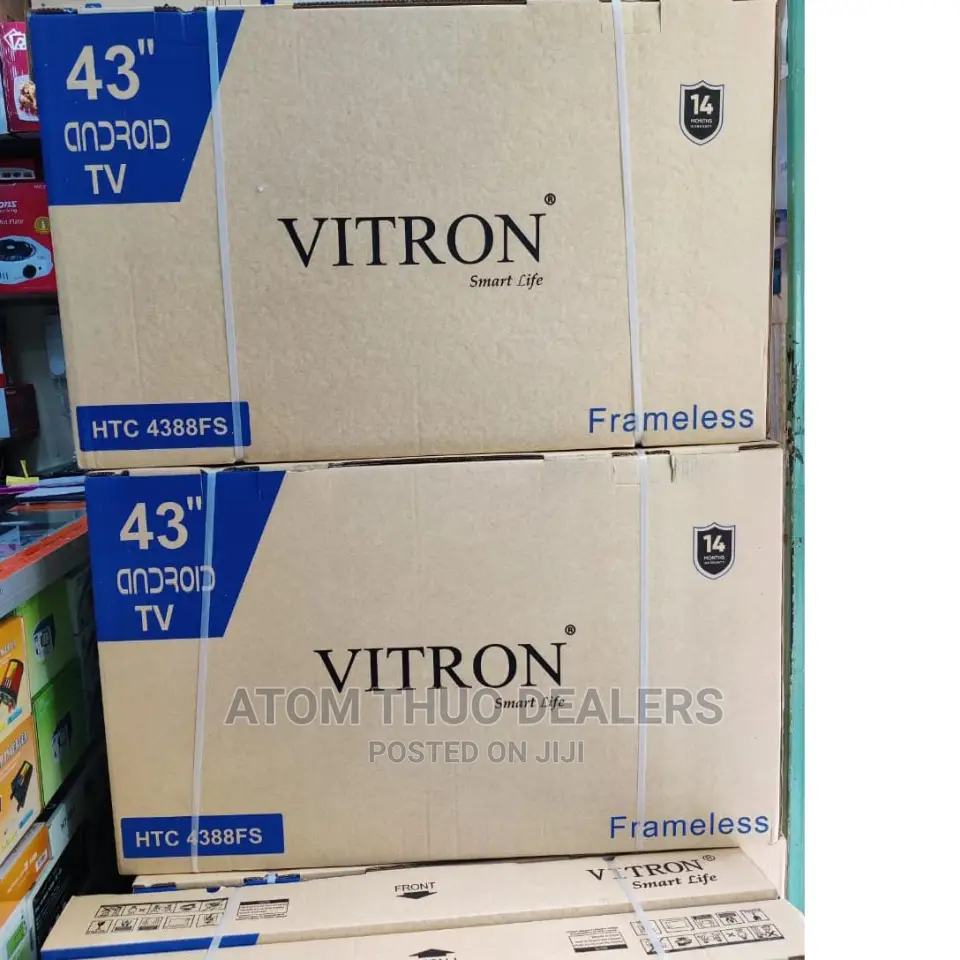 Vitron 4368FS 43" Full HD Smart Android TV Netflix Youtube .