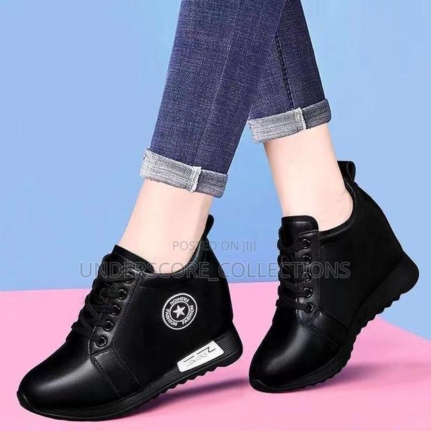 Ladies Classy Small Foot Wedge Shoe - thumbnail 3