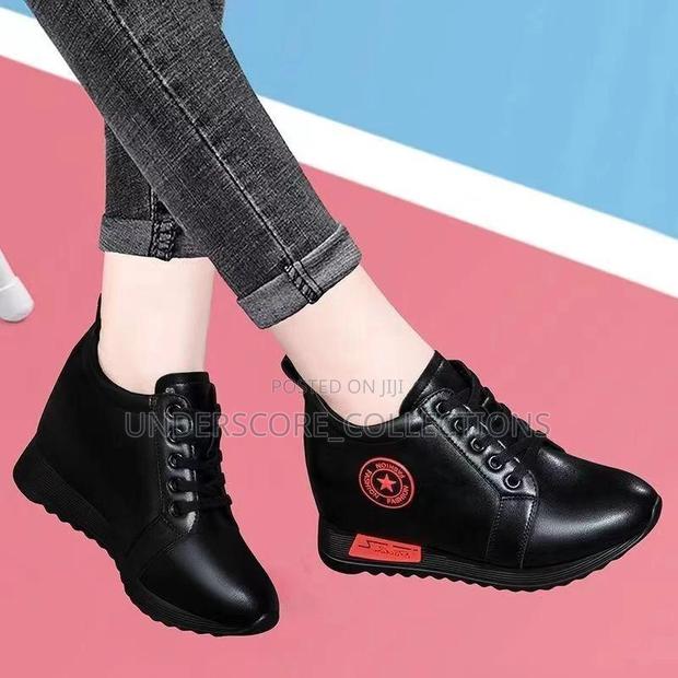 Ladies Classy Small Foot Wedge Shoe - thumbnail 4