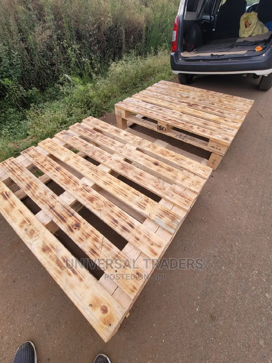 Pallet Bed - Heavy Duty Wooden Pallet Bed - 4*6