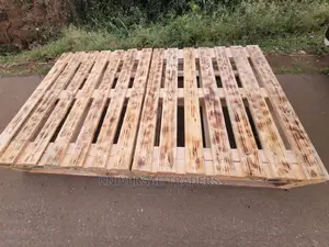Pallet Bed - Torched Pallet Bed - 4*6 Wooden Pallet Bed